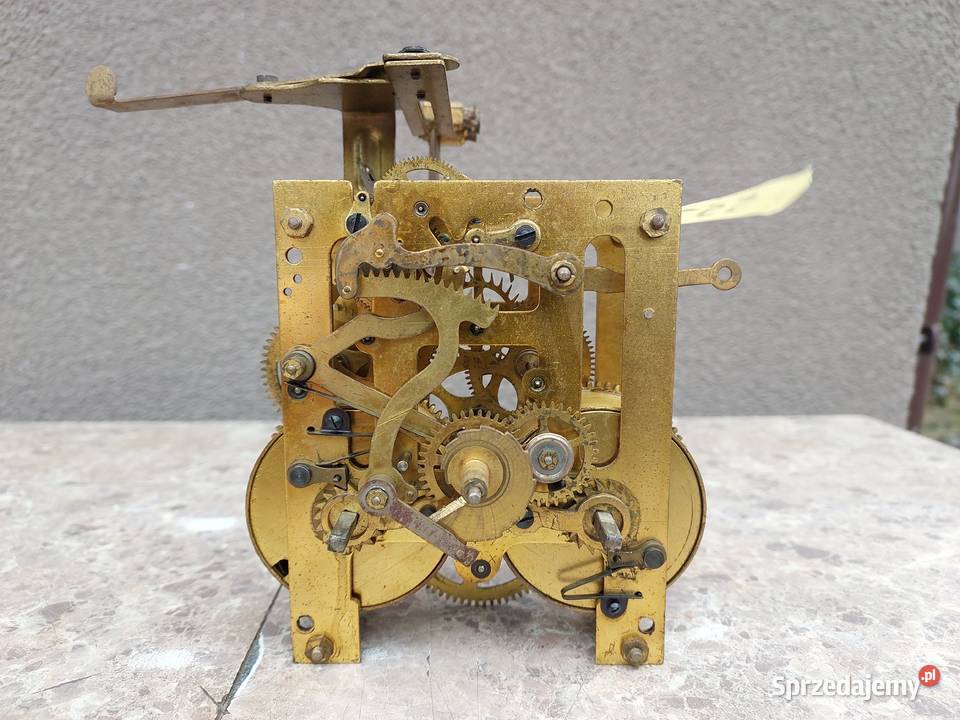 552 Mechanizm starego zegara ściennego HAU Tczew sprzedam