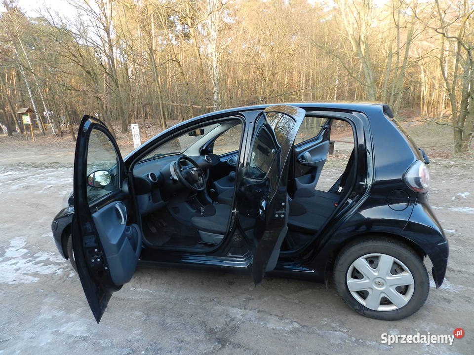 Toyota Aygo I 5drzwi KLIMA 1właścicielka SERWIS benzyna wielkopolskie Puszczykowo