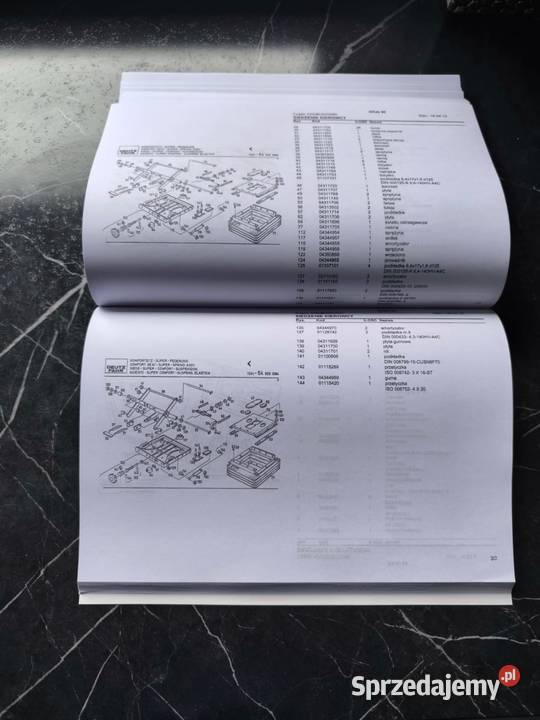 Katalog części do ciągnika DEUTZ FAHR DX 90 BIS Kamień Pomorski