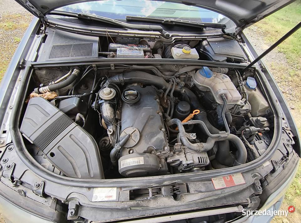 Audi A4 B6 19 TDi uszkodzony silnik A4 śląskie Świerklany sprzedam