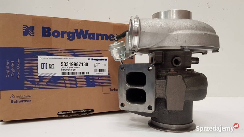 Nowa turbosprężarka BorgWarner KKK 53319987130 Siedlce sprzedam