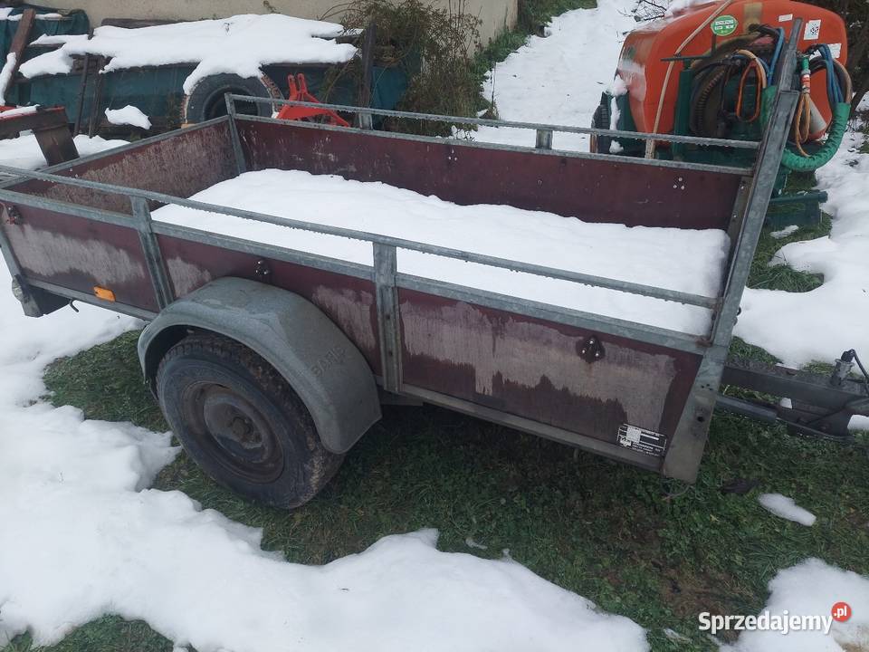 Przyczepka saris przyczepa dmc 1200 kat B podkarpackie Blizne