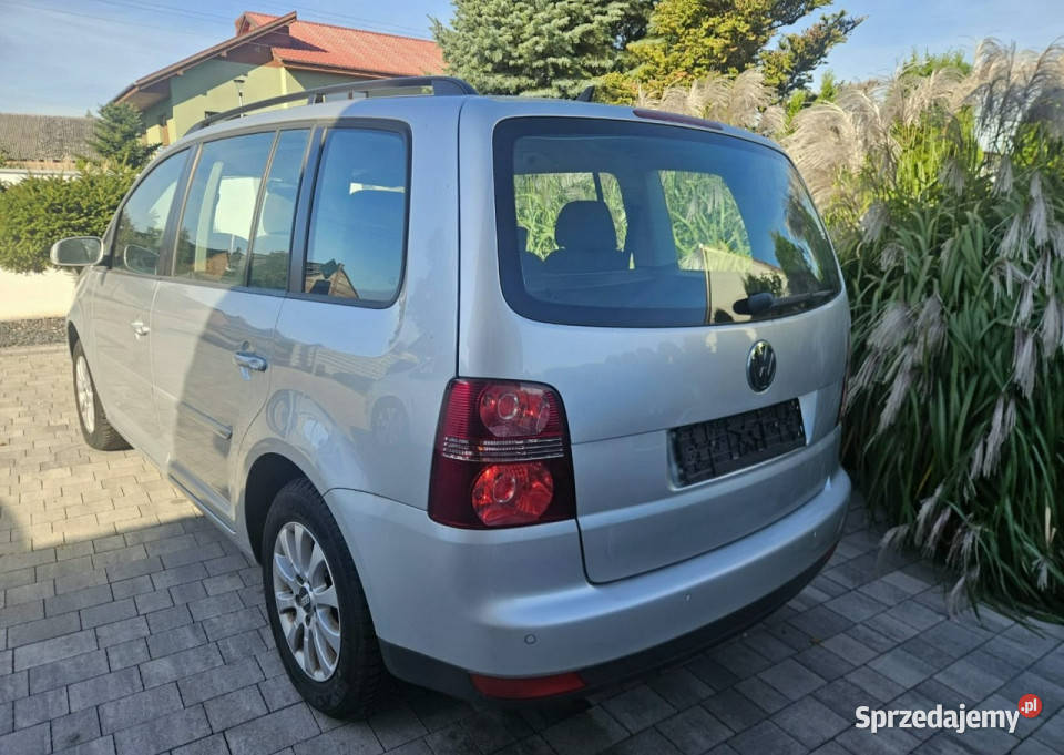 Volkswagen Touran 0708r 1 Właściciel BBS czujnik parkowania Touran wielkopolskie