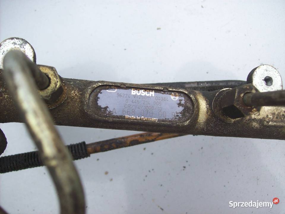 Mercedes W168 17 CDI Listwa wtryskowa 0445214005 osobowe Mińsk Mazowiecki sprzedam
