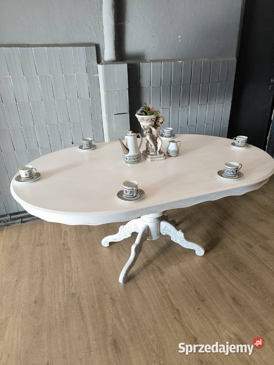 Piękny owalny stół w stylu Shabby Chic Okazja sprzedam