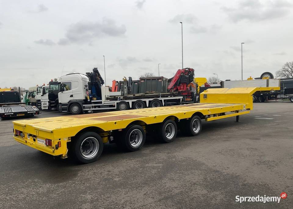 Naczepa niskopodlogowa rozciągana 4 odiowa Warszawa