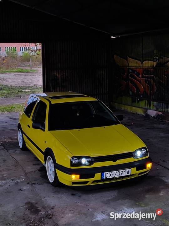 Golf MK3 Joker żółty nie spotykany zamiana Wrocław sprzedam