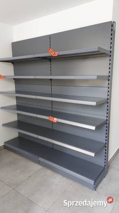 Regał sklepowy przyścienny Mago regał metalowy Barczewo sprzedam