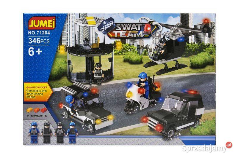 Klocki Jumei Swat SŁUŻBY SPECJALNE 346 elementów Poznań