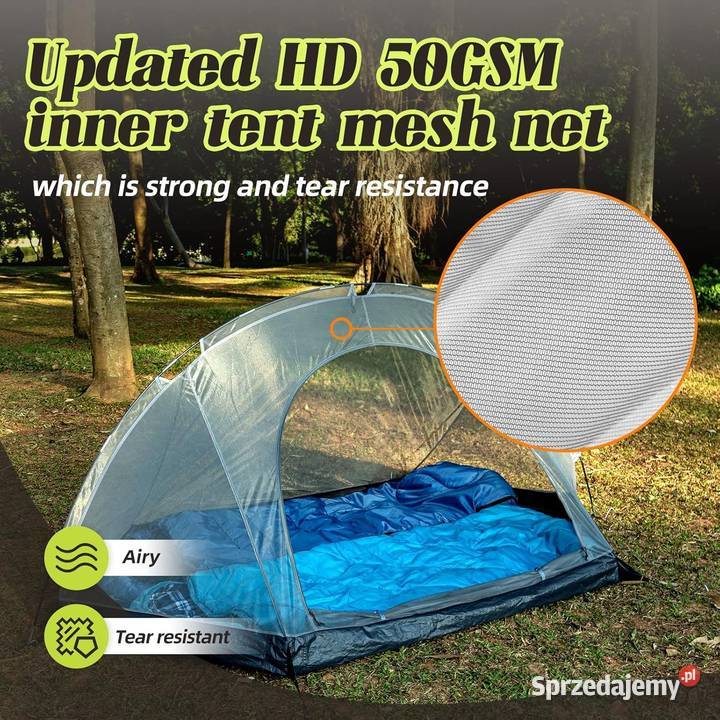ATTONER Namiot kempingowy 2 osób Oświęcim