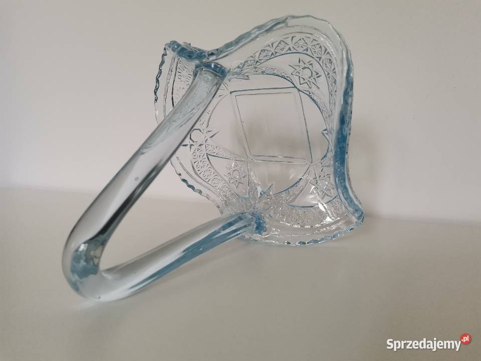 Stary koszyk koszyczek Caryca szkło Ząbkowice śląskie Katowice sprzedam