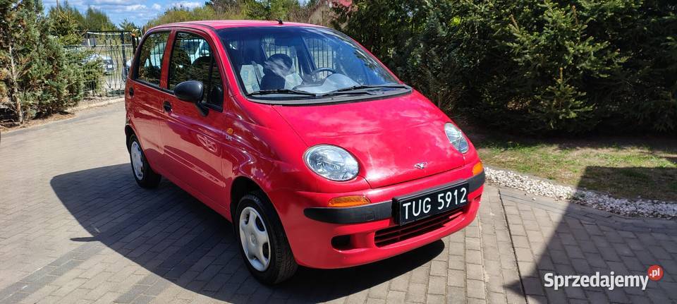 KLASYK Daewoo Matiz czarne tablice jedno kujawsko-pomorskie Wałdowo Szlacheckie