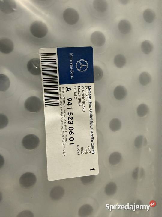 Podest Stopnica kabiną Mercedes Actros MP4 ciężarowe Warszawa