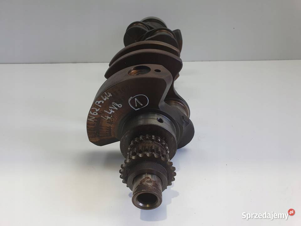 BMW X5 E60 E61 E65 44 V8 N62B44 WAŁ KORBOWY osobowe Blok silnika Części samochodowe lubelskie