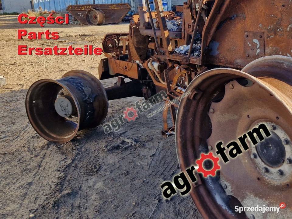 Deutz Agroxtra 617 części skrzynia biegów most Byków