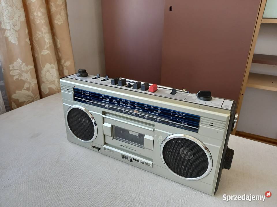 Retro magnetofon Hania RMS 401 z czasów PRLu Tomaszów Lubelski