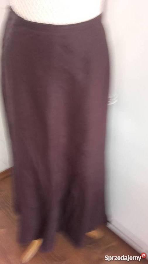 LAURA ASHLEY MARKOWA LNIANA DŁUGA SPÓDNICA 40 brązowy/beżowy Piła sprzedam