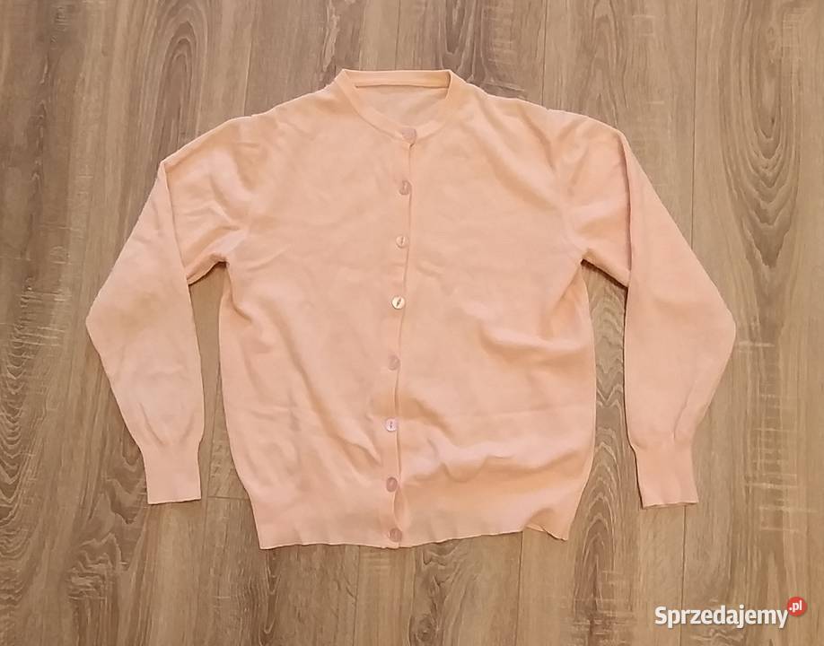 Sweter damski ROZPINANY morelowy Hajnówka