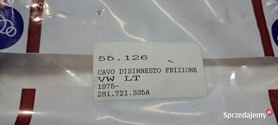 Linka sprzęgła OE 281721335A VW LT 2835 LT 4055 Luzino