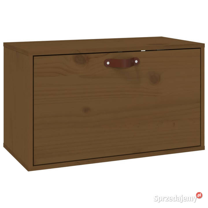 Szafka ścienna miodowy brąz 60x30x35 lite drewno mazowieckie Warszawa