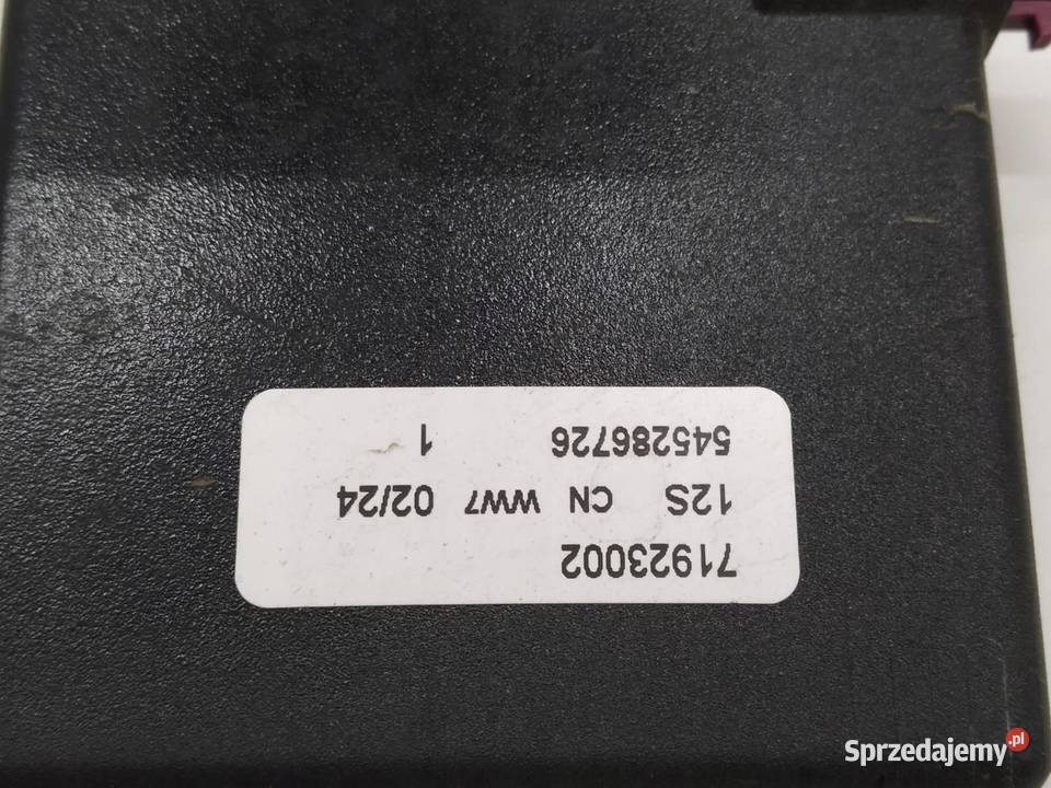 ANTENA KAROSERYJNA 3J0035497A Skoda Superb IV Rok produkcji 2024 świętokrzyskie