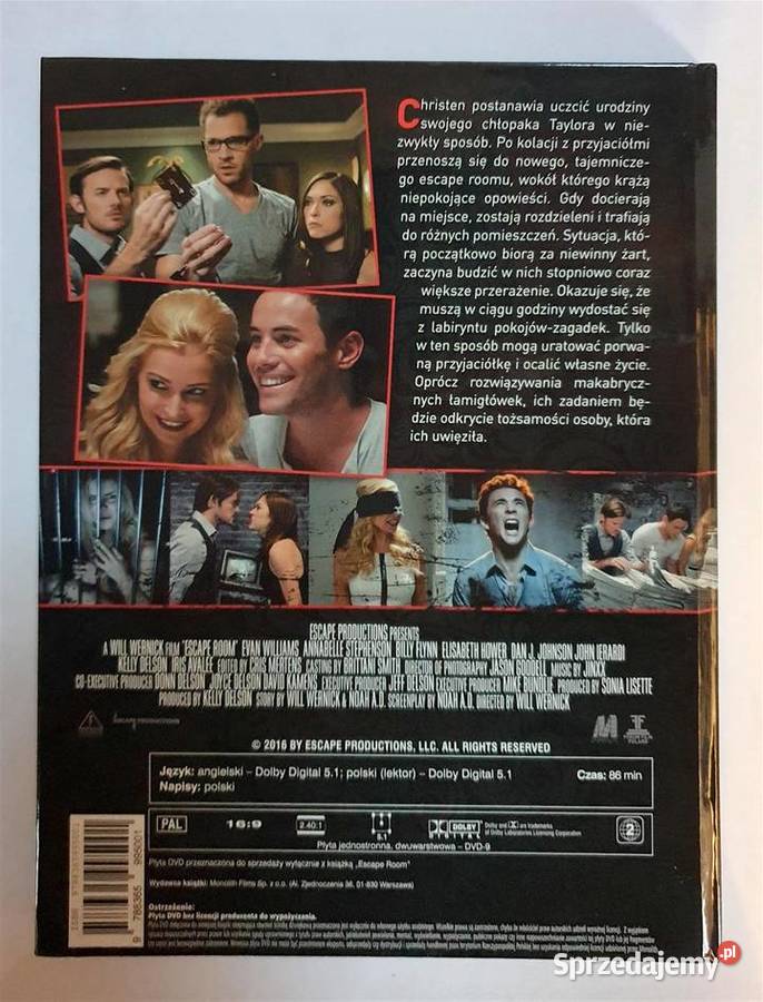 Film Płyta DVD Escape Room sprzedam