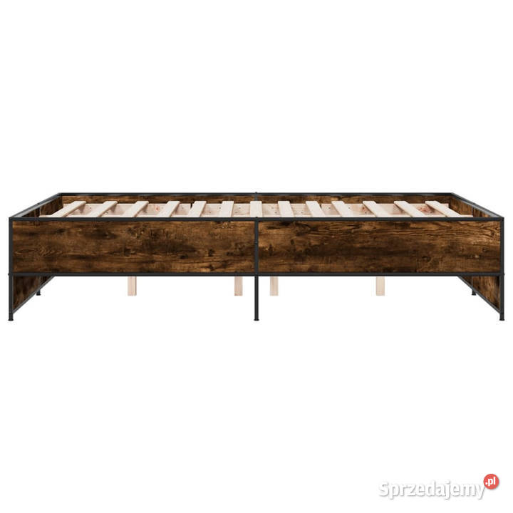 Rama łóżka przydymiony dąb 120x190 WM3279909 123cm
