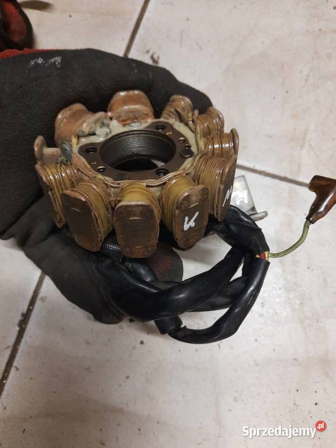 Kawasaki KMX 125 iskrownik stojan alternator dolnośląskie Jelenia Góra sprzedam