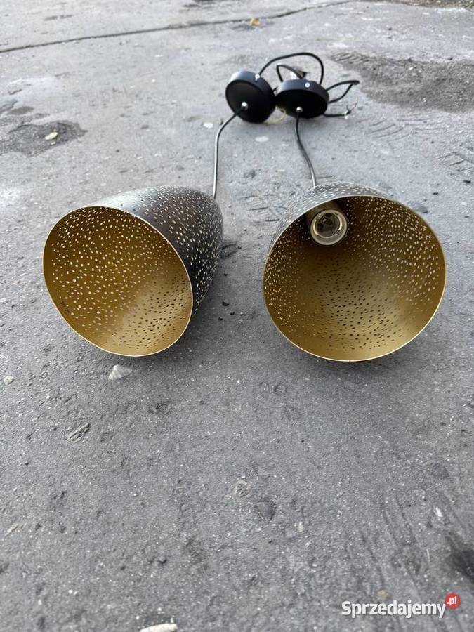 Sprzedam 2 lampy Abażury i klosze sprzedam