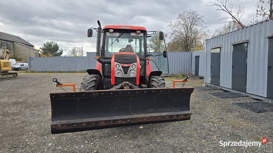 Pług Ciągnik Zetor Proxima 90 z pługiem i Zetor Jaworzno