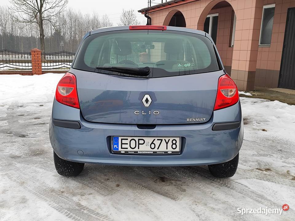 Renault Clio III 16 BenzynaStan manualna świętokrzyskie Królewiec