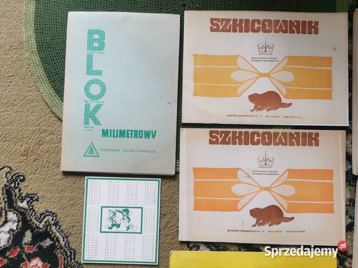 Szkicowniki itp PRL Lębork sprzedam