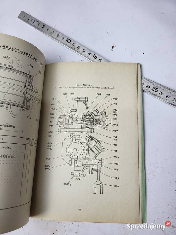 INSTRUKCJA I KATALOG CZĘSCI DO DEUTZDIESELMOTOR Rybnik