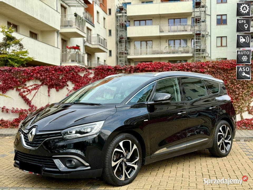 Renault Grand Scenic Intens 7 miejsc Faktura VAT światła do jazdy dziennej Tarnowskie Góry