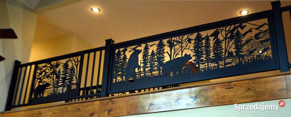CNC Wypalanie Ogrodzenie CNC sprzedam