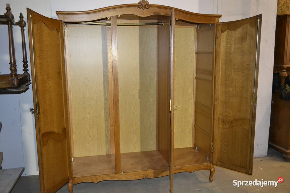 szafa ludwikowska 3 drzwiowa dąb 4 śląskie Będzin