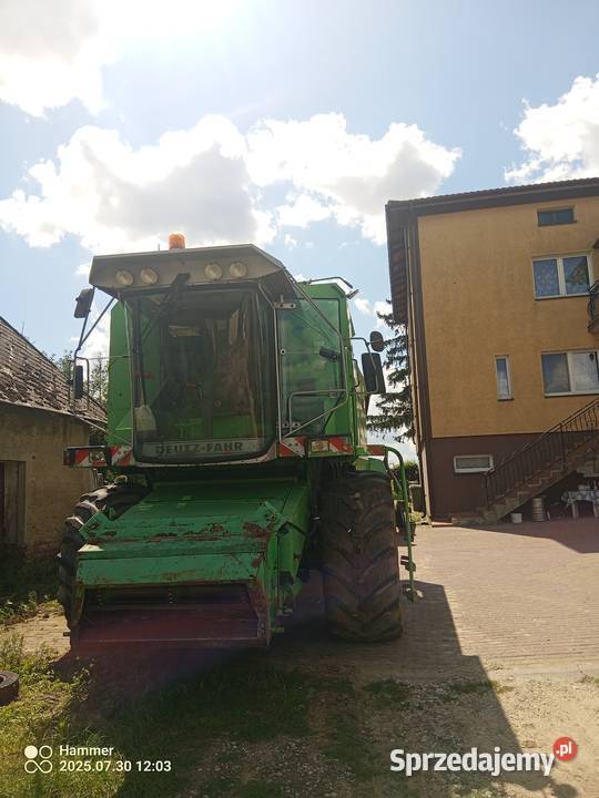 Deutz fahr 4080 hts topliner zamiana heder 54m Radzyń Chełmiński