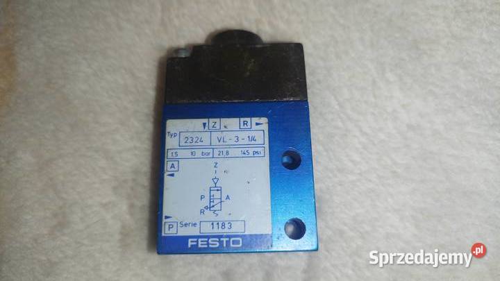 Zawór pneumatyczny Festo VL314 FESTO typ 2324 Bydgoszcz sprzedam
