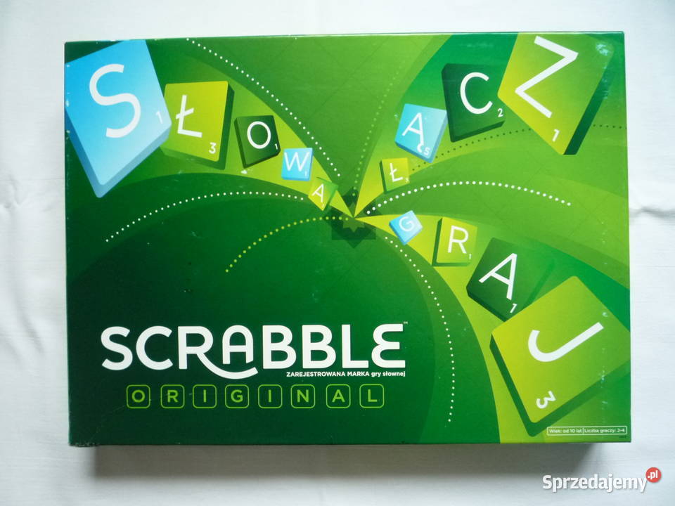 Mattel Scrabble Original Gra planszowa Nowa planszowe zachodniopomorskie Szczecin