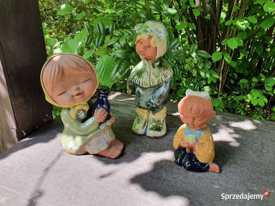 Figurki przywiezione z Japonii Myszków sprzedam