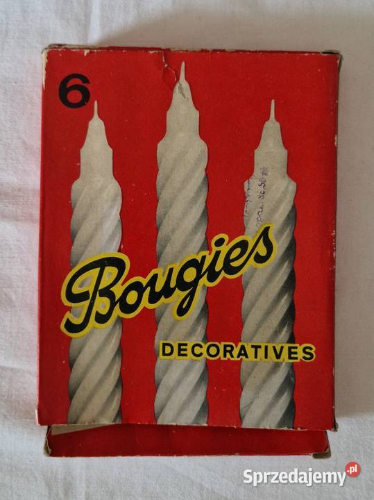 Świece dekoracyjne Exporter Coopexim Ltd vintage Warszawa