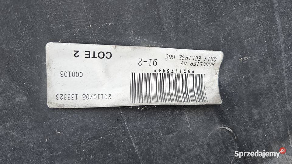 RENAULT LAGUNA III ZDERZAK PRZEDNI PRZÓD TEB66