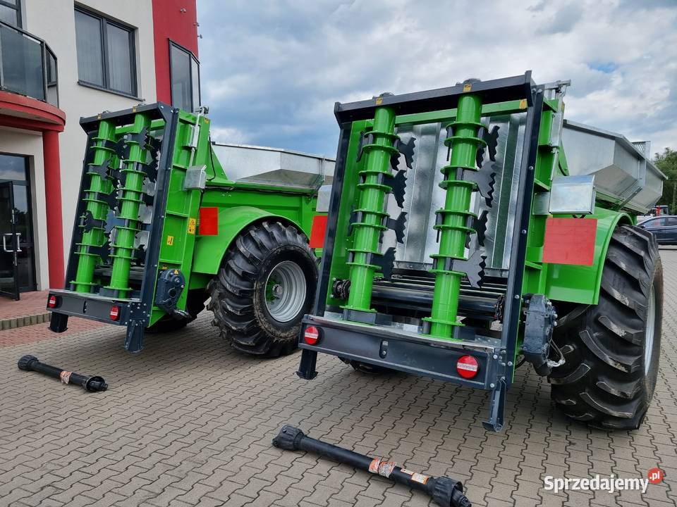 Rozrzutnik obornika jednoosiowy 9 ton 12 ton Ciechanów sprzedam
