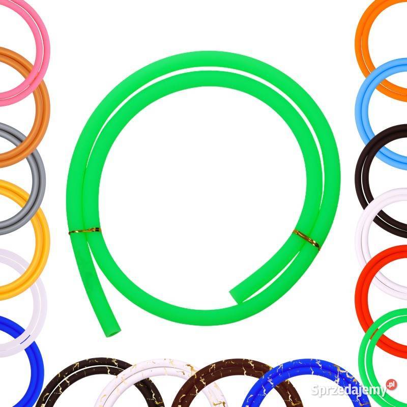 Wąż Silikonowy Fajka Wodnej Sziszashisha Zielony Łódź sprzedam