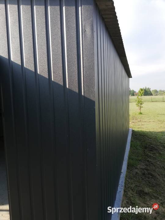 90B Garaż Blaszany GRAFITOWY Garaże Blaszane 257zł/m2 Nisko