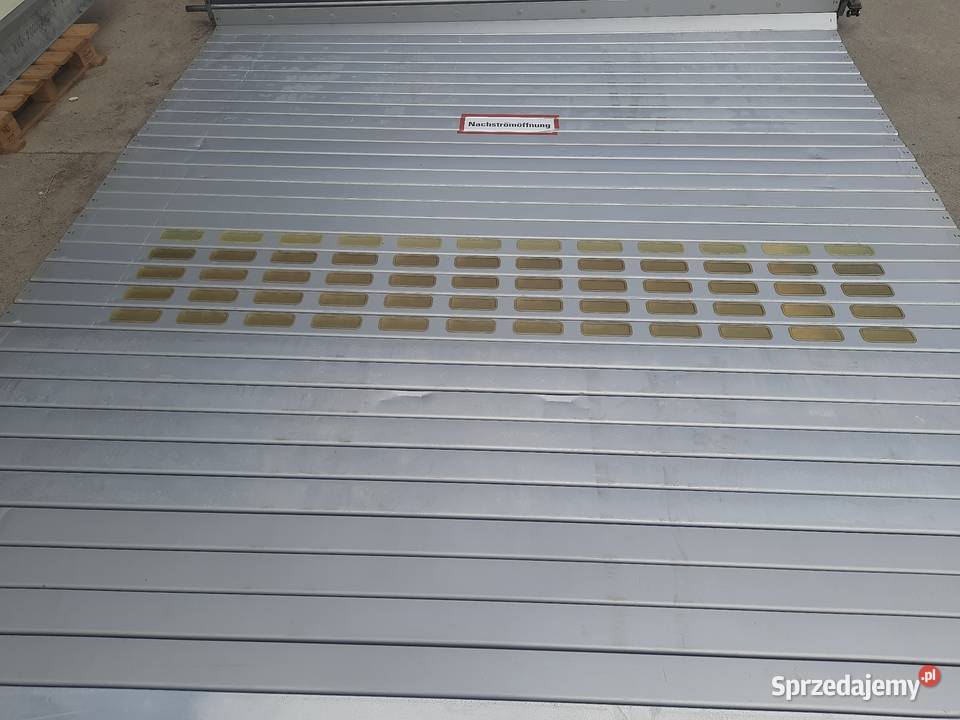 Brama drzwi roletowa Hormann 3x3 roleta Wrocki