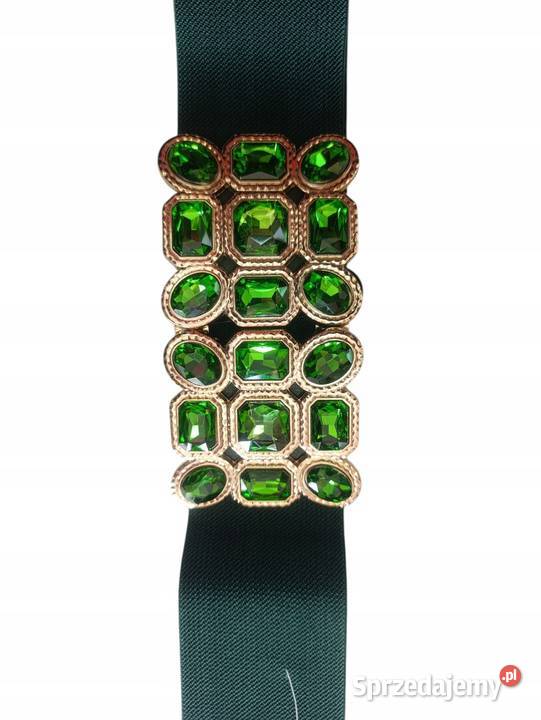 Pasek DamskiGUMA OZDOBNA BIŻUTERIA cekiny Wieluń