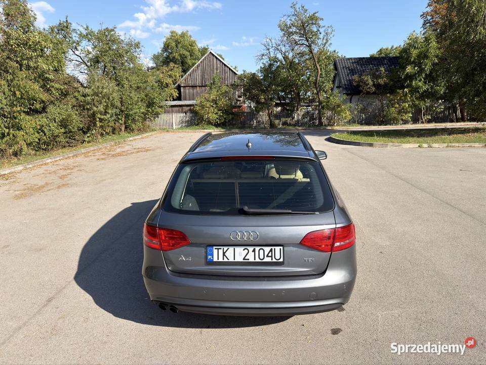 Audi A4 B8 2013r 20 tdi 2013r SKÓRA ALUFELGI Rok produkcji 2013 świętokrzyskie Kielce
