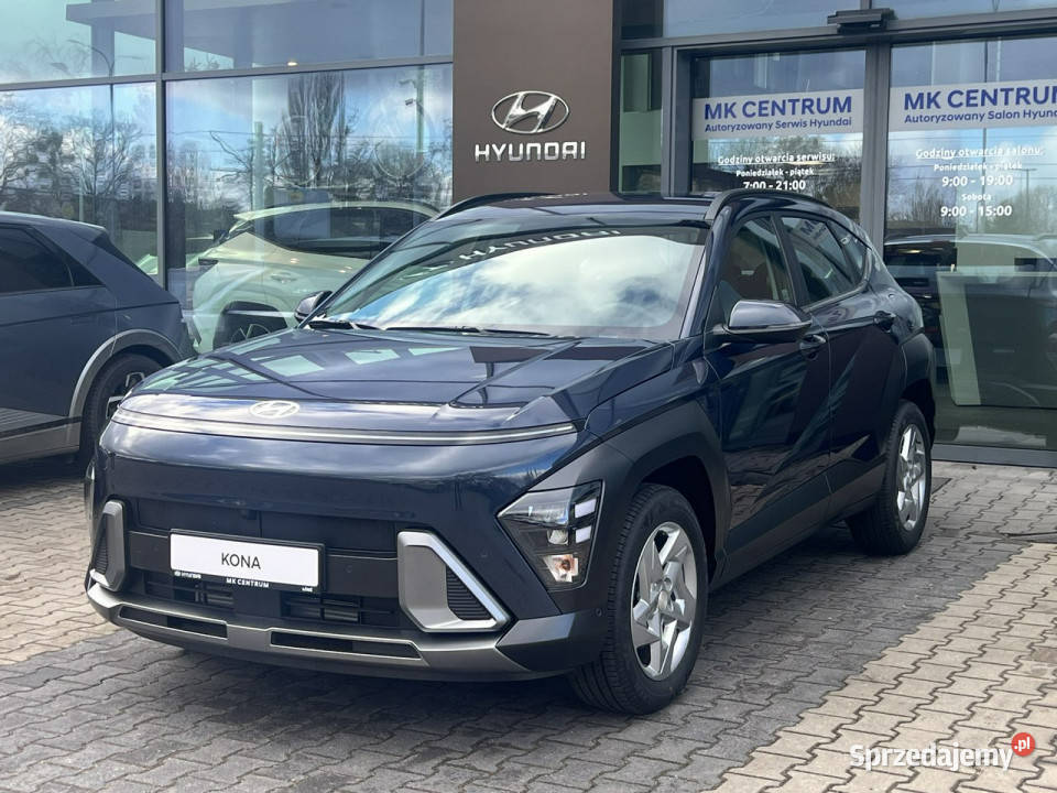 Hyundai Kona Executive Tech 10 TGDI 100 6MT II kamera cofania łódzkie Piotrków Trybunalski