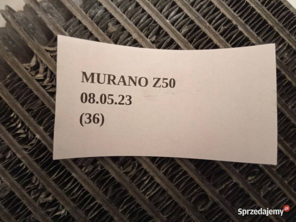 CHŁODNICA NAGRZEWNICY NISSAN MURANO Z50 Nowy Tomyśl